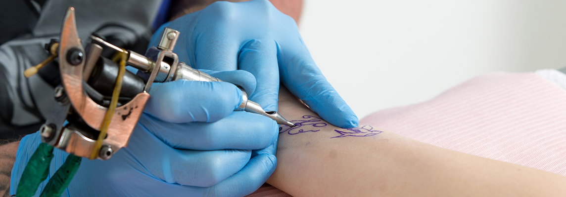 Contraindications to tattooing